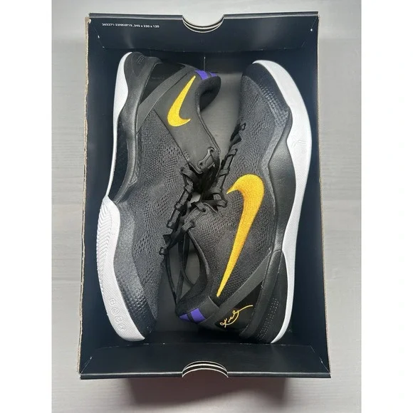 Nike Kobe 8 Protro Lakers Away - Size 13 - HF9550 001 - Preowned/No Lid
